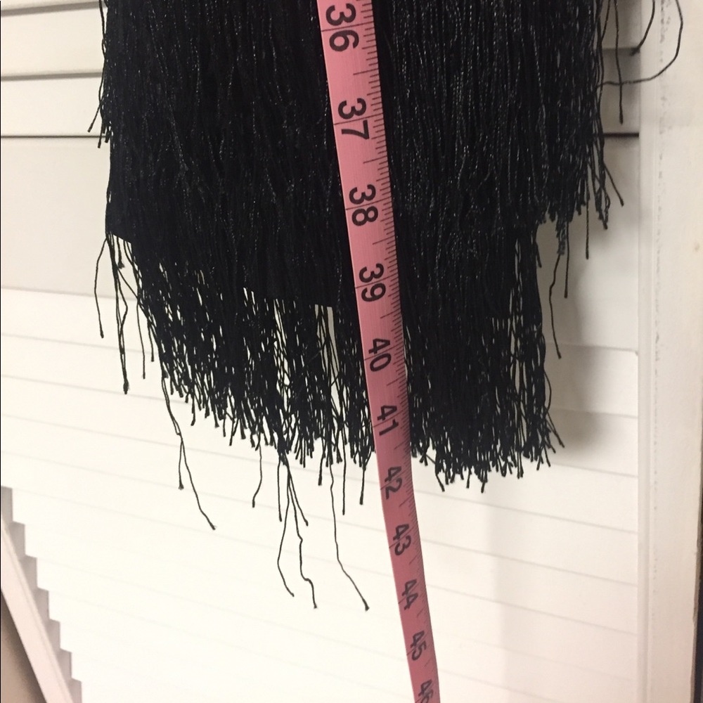 Lindsay Lohan X Lavish Alice Black Fringe Pants - Picture 8 of 9